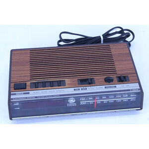 General Electric GE 7-4624B AM FM Digital Alarm Clock Radio Vintage Tested Works